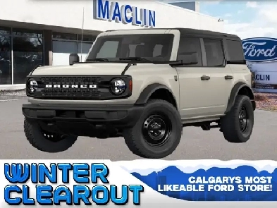 2026 Ford Bronco Big Bend 4 Door 4x4 | BLACK APPEARANCE PKG | SY Image# 1