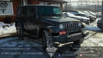 2018 Jeep Wrangler JK Unlimited Sahara 4x4 Image# 1