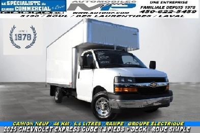 Chevrolet Express Cutaway CUBE 14 PIEDS DECK ROUE SIMPLE /CAMION Image# 1