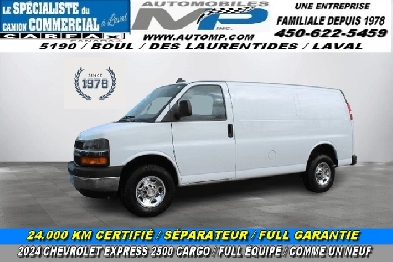 Chevrolet Express Cutaway 2500 CARGO 24.000 KM CERTIFIÉ 1 SEUL P Image# 1