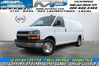 Chevrolet Express Cutaway 2500 CARGO 20.000 KM CERTIFIÉ 1 SEUL P Image# 1