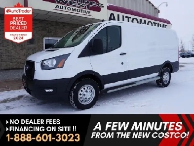 2024 Ford Transit Cargo Van AWD T-250 130 9070 GVWR , LOW LOW KM Image# 1