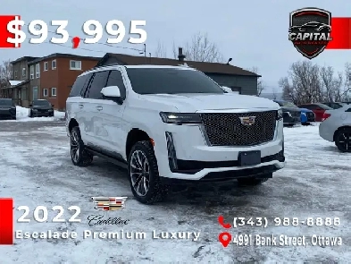 2022 Cadillac Escalade Premium Luxury Image# 1