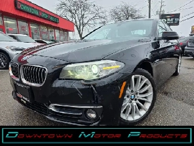 2015 BMW 5 Series 528i xDrive AWD Nav / Sunroof / Leather / RCA Image# 1
