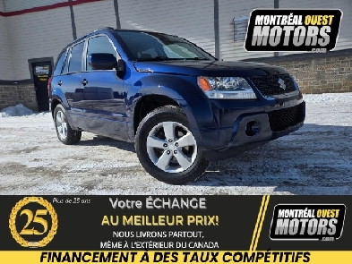 2012 Suzuki Grand Vitara 4X4  24L 8 roues  8 pneus