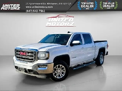 2016 GMC Sierra 1500 SLE 143.5' 4WD Crew Cab 5.3L V8~SAFETY CERT Image# 1