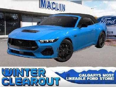 2026 Ford Mustang GT Premium Convertible | NITE PONY PKG | SYNC Image# 1