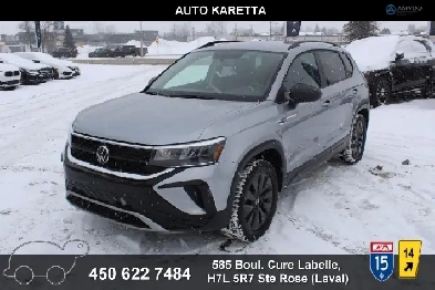 2022 Volkswagen Taos Trendline 4motion awd carplay andro mags Image# 1