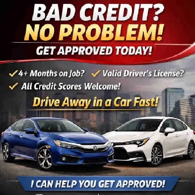 Vehicle Approval Assistance – All Credit – Toronto/GTA Image# 1