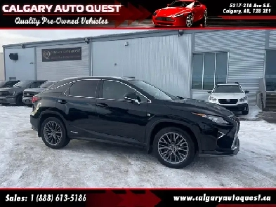 2016 Lexus RX 450H Hybrid / F Sport Series 3 Pkg /AWD/ FULLY EQU Image# 1