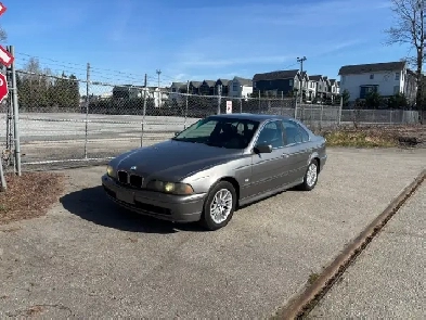 2002 BMW 530i 5Spd MANUAL A/C LEATHER MOONROOF ALLOYS WITH NO AC Image# 1