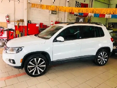 2017 VW TIGUAN WOLFSBURG AWD/CUiR TOiT PANO FULL/ 1 PROPRIO/ TRÈ Image# 1