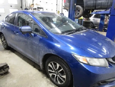 Honda Civic automatique LX 2014 toit ouvrant camera mags siege c Image# 1