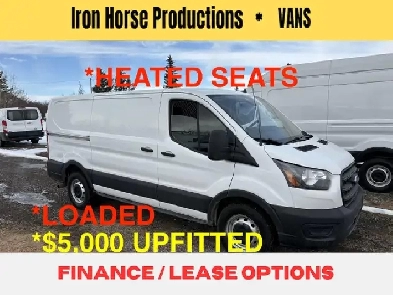 2020 Ford Transit Cargo Van $5,000 UPFITTED LOADED HEATED SEATS Image# 1