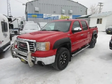 2012 GMC Sierra 1500 SLT Tonneau Cover Sunroof 4WD Heated Seats Image# 1