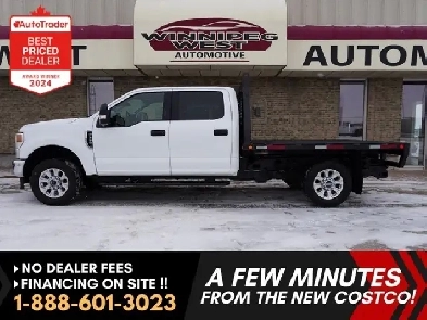 2022 Ford F-350 XLT 4WD Crew Cab | HEAVY DUTY FLAT DECK!! Image# 1