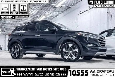 2018 HYUNDAI Tucson SE AWD/CARPLAY/TOIT PANO/CUIR/CAM/DEMARREUR Image# 1