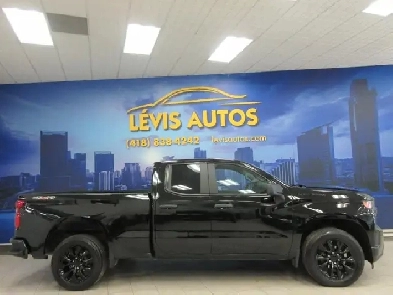 CHEVROLET SILVERADO 1500 2019 CUSTOM 4X4 QUAD CAB CAMERA DE RECU Image# 1