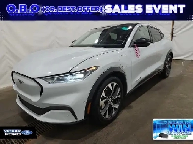 2021 Ford Mustang Mach-E Premium AWD Extended Range Fully Equipp Image# 1