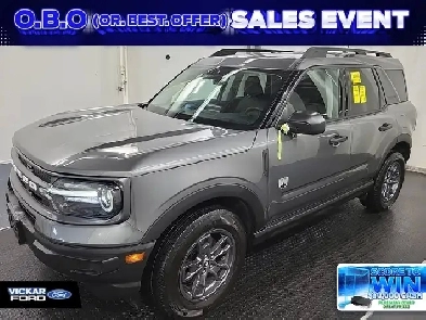 2022 Ford Bronco Sport Big Bend 4x4 Low Km Image# 1