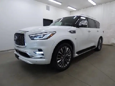 2019 IINFINITI QX80 LUXE, 4WD, TOIT, CUIR, TV/DVD, NAVI, CAMÉRA! Image# 1