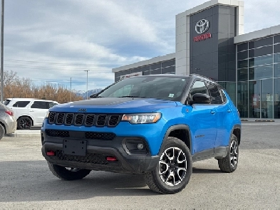 2024 Jeep Compass Trailhawk REAR CAMERA  LEATHER SEATS  LANE K