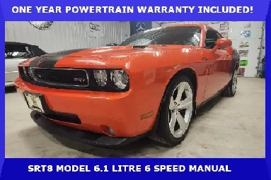 2010 Dodge Challenger SRT8 LOW KMS 6 SPEED! Image# 1