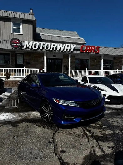 2016 Honda Accord Coupe Touring | SUNROOF | EXTRA TIRES | SAFETY Image# 1
