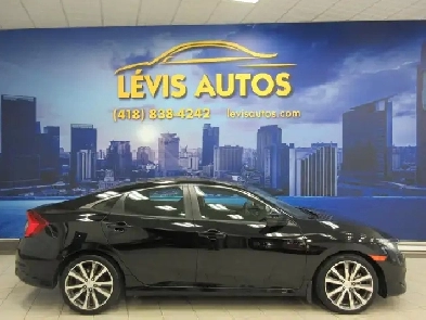 HONDA CIVIC 2017 LX MANUELLE BANC CHAUFFANT CAMERA DE RECUL CRUI Image# 1