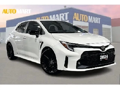 2024 Toyota GR Corolla AWD  6SPEED  TOUCHSCREEN