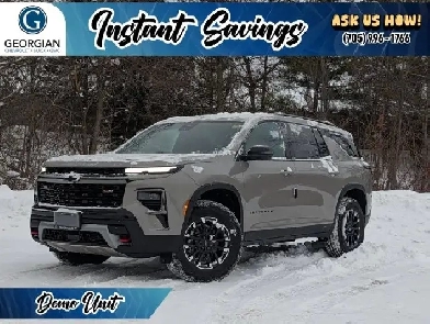 2026 Chevrolet Traverse Z71- Trailering Pkg - Conv Pkg - Used Image# 1