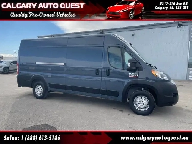 2022 Ram ProMaster Cargo Van 3500 High Roof Ext 159 WB / / HAIL Image# 1