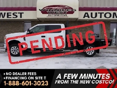 2022 Ford F-350 XLT 4WD Crew Cab | HEAVY DUTY FLAT DECK!! Image# 1