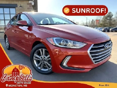 2018 Hyundai Elantra GL SE Sunroof! Remote Starter! Backup Cam! Image# 1