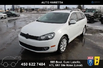 2014 Volkswagen Golf Wagon Wagon TDI comfort sieges chauff bluet Image# 1