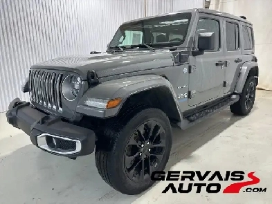 2021 Jeep Wrangler 4xe Unlimited Sahara Toit Sky Cuir Mags Véhic Image# 1