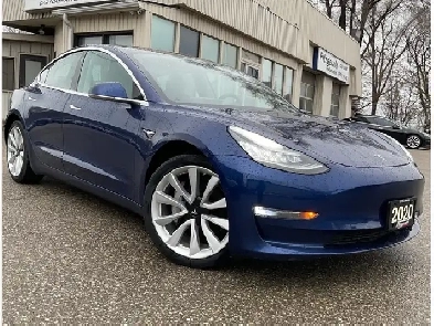 2020 Tesla Model 3 LONGE RANGE AWD - LEATHER! NAV! CAMERAS! LOW Image# 1