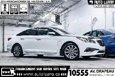 2016 HYUNDAI Sonata Limited TOIT PANO/CUIR/NAVI/KEYLESS/69,000km Image# 1