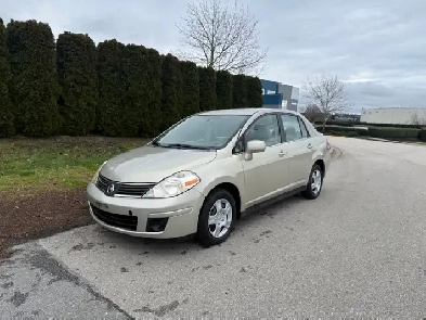 2008 NISSAN VERSA S AUTOMATIC A/C LOCAL BC WITH ONLY 159,000 KMS Image# 1