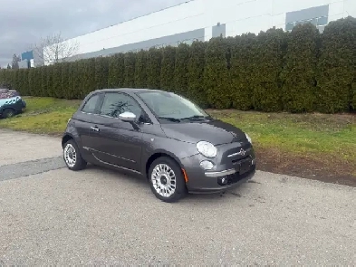 2014 FIAT 500 LOUNGE AUTOMATIC A/C FULLY LOADED LOCAL BC WITH ON Image# 1