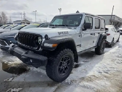 2024 JEEP WRANGLER WILLYS, V6, 4X4, VOLANT ET SIEGES CHAUFFANTS Image# 1