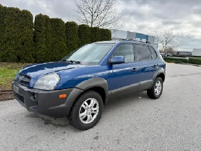 2007 HYUNDAI TUCSON GL 4WD AUTOMATIC AC MOONROOF ALLOYS LOCAL B