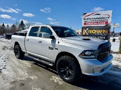 2018 Ram 1500 NIGHT SUNROOF LEATHER CREW NEW 35 BFG