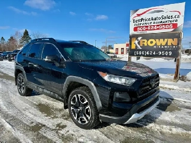 2019 Toyota RAV4 CLEAN CARFAX AWD TRAIL SUNROOF LEATHER