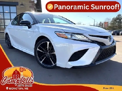 2020 Toyota Camry XSE Panoramic Sunroof Backup Camera Htd