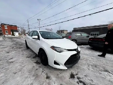 Toyota Corolla 2018 Man. A/C. 159 km $10,495. Rusty 450-820-0550 Image# 1