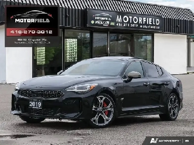 2019 Kia Stinger GT Limited AWD 19 Wheels HarmanKardon 360 Ca