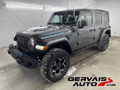 2021 Jeep Wrangler 4xe Unlimited Rubicon PHEV 4x4 GPS Mags Cuir Image# 1