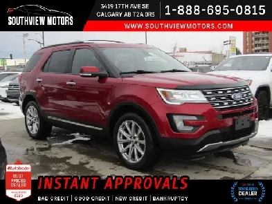 2017 Ford Explorer 4WD 4dr Limited LOADED LEATHER PANO-ROOF Image# 1