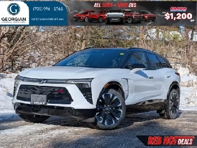 2026 Chevrolet Blazer EV AWD RS WIFi Hotspot Capable